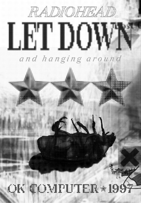 radiohead let down ok computer graphic design poster dead bug junebug procreate digital art anniecore 1997 rock beetle aesthetic ipad Radiohead Aesthetic Poster, Let Down Radiohead, Eyedress Poster, Ok Computer Poster, Radiohead Concert Poster, Radiohead Street Spirit, In Rainbows Poster Radiohead, Music Essay, Radiohead Poster Ok Computer