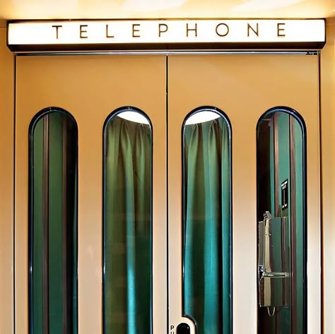 Hidden Bars, Speakeasy Bar, Hidden Bar, Penn Station, Phone Booth, Wayfinding Signage, Wes Anderson, Signage Design, Hospitality Design