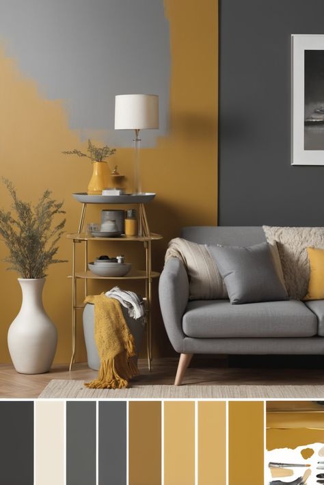 Discover the key strategies to boost your website's SEO with expert tips and actionable insights in this must-read guide. #ad     #Colortrend #wallpaint2024  #color2024  #DIYpainting  ##DIYhomedecor  #Fixhome Mustard And Gray Living Room, Mustard Paint Color Walls Living Rooms, Accent Colors That Go With Gray, Home Decor Colour Palette, Mustard And Grey Color Palette, Grey And Ochre Living Room, Dark Grey And Mustard Living Room, Living Room Decor Mustard, Mustard Yellow Living Room Walls