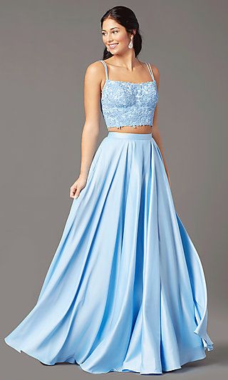 Best Prom Dress Websites, Pastel Prom Dress, Prom Dress Websites, Two Piece Formal Dresses, Dress Sites, Dress Websites, Easter Dresses For Toddlers, 2 Piece Prom Dress, Silver Cocktail Dress