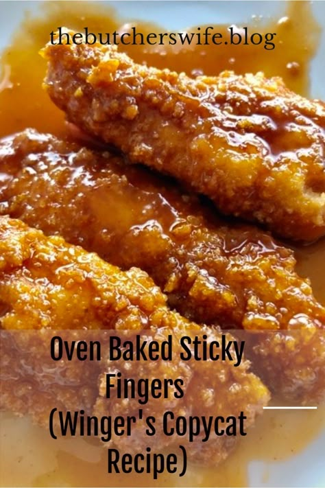 Sticky Chicken Fingers, Crispy Honey Chicken Tenders, Honey Glazed Sweet And Spicy Chicken, Sweet And Spicy Sticky Chicken Tenders, Sticky Fingers Chicken, Sweet And Pungent Chicken, Sweet Chicken Tenders, Best Chicken Fingers Recipe, Chicken Finger Recipes Baked