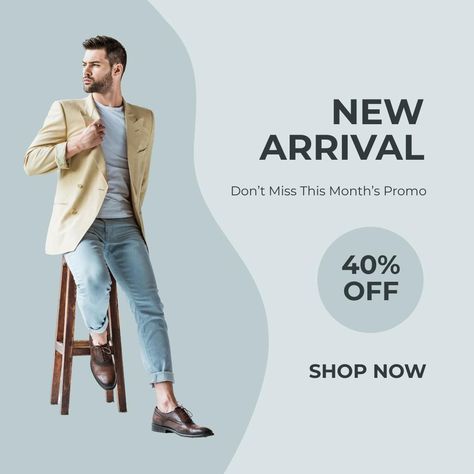 Mens Clothing Advertising Ideas, Police Department Office, Clothing Social Media, Barbershop Poster, Interior Design 2022, Mens Wear Shop, Elegance Quotes, Face Hairstyles, Fashion Magazine Layout