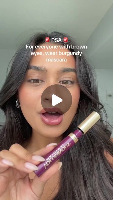 Kaela Gordon on Instagram: "Not sure how I didn’t use burgundy mascara before 

#mascara #makeup #lorealparispartner" Purple Mascara Brown Eyes, Burgundy Mascara Brown Eyes, Burgundy Mascara, Instagram Not, Purple Mascara, Brown Mascara, Mascara Makeup, Hazel Eyes, Sky High