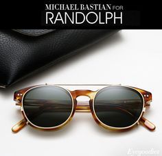 Michael Bastian for Randolph Engineering Sunglasses Mens Shades Sunglasses, Round Glasses Men, Randolph Sunglasses, Randolph Engineering, Michael Bastian, Mens Designer Sunglasses, Ray Ban Sunglasses Sale, Round Glasses, Clip On Sunglasses