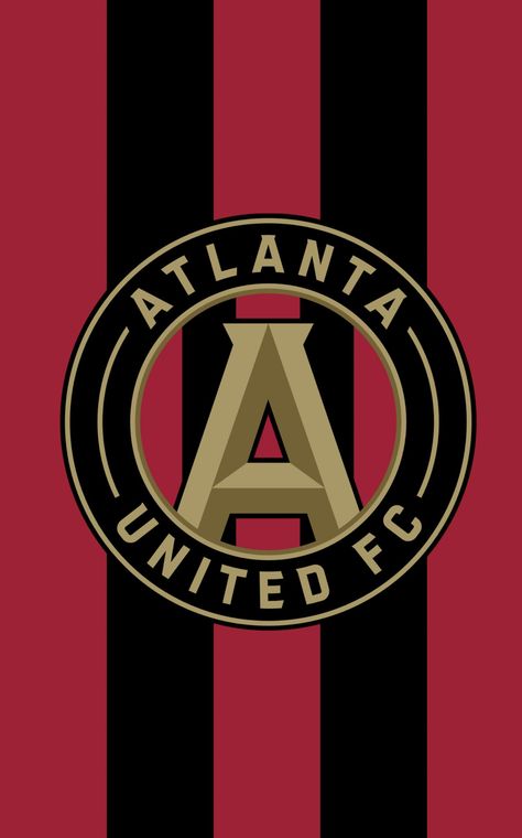 Atlanta Utd of USA wallpaper. Soccer Tickets, Soccer Flags, Usa Wallpaper, United Wallpaper, Atlanta United Fc, Sports Flags, Mls Soccer, Atlanta United, Custom Flags