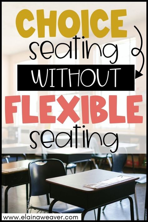 Student Seating Ideas, Alternate Seating Classroom, Flexible Seating Classroom Middle School, Middle School Flexible Seating, Middle School Seating, Classroom Seating Plans, Flexible Seating Rules, Classroom Seating Arrangements Desks, Seating Arrangements Classroom