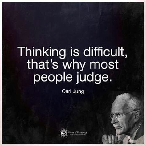 Thinking is difficult... Moon Zodiac, 5am Club, Do Not Judge, Inspirational Words Of Wisdom, Words Of Wisdom Quotes, Work Motivational Quotes, Inspirational Phrases, Interesting Quotes, Inspirational Sayings