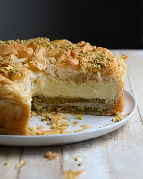 Baklava Cheesecake | Buttermilk by Sam Upscale Fall Desserts, Creamiest Cheesecake, Baklava Cheesecake, Baklava Recipe, Fun Recipes, Baklava, Greek Recipes, Cheesecake Recipes, Dessert Ideas