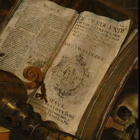 @giveup.thefunk shared a photo on Instagram: “~ «Vanitas Still Life» by Evert Collier, 1662” • Jan 24, 2021 at 6:00pm UTC Babel Aesthetic, Vanitas Still Life, Dark Academia Painting, Dark Academia Prints, Rennaissance Art, Dark Academia Aesthetic, Old Paintings, The Secret History, Aesthetic Painting