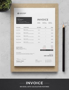 Simple Invoice Design, Company Document Design, Modern Invoice Design, Invoice Design Creative, Invoice Layout, Invoice Design Template, Printable Invoice, Business Invoice, Create Invoice