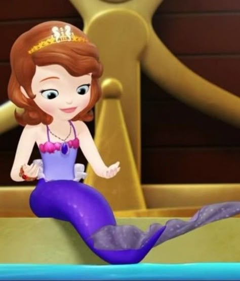 Sofia The First Mermaid, Mermaid Pumpkin, Sofia Mermaid, Sofia The First Cartoon, Sofia X Cedric, Mermaid Kingdom, Floating Palace, Sofia The First Characters, Pumpkin Princess