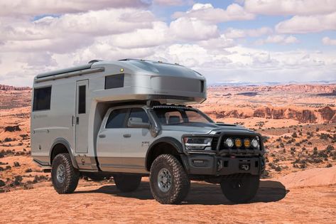 Motorhomes Aev Ram, American Expedition Vehicles, Truck House, Pop Up Truck Campers, Home Van, Rv Holiday, Truck Images, Tonka Trucks, Pickup Camper