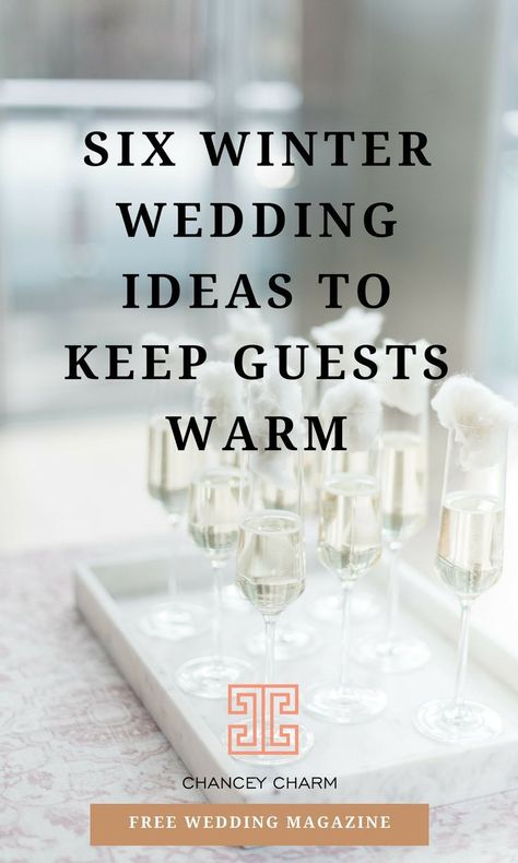 Winter Wedding Tips from Chancey Charm Wedding Planning and Design. 6 Winter Wedding Ideas To Keep Guests Warm.     Snowy backdrops, long-sleeve wedding dresses, cozy fireplaces, all the holiday feels! Winter weddings are undoubtedly beautiful! But, it’s important to consider the comfort of your guests at your winter wedding. Chancey Charm’s Wedding Planners are here to share six winter wedding tips. Plus, ideas to keep guests warm!     #winterwedding #winterweddingideas #weddingplanni Winter Wedding Ideas December, Wedding Ideas December, Winter Vow Renewal, Rustic Winter Wedding Ideas, Fall Colorado Wedding, Small Winter Wedding, Lounge Seating Area, Winter Wedding Color Ideas, Cold Wedding