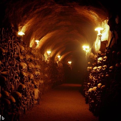 Catacombs Aesthetic, French Catacombs, Paris Catacombs, The Cask Of Amontillado, Paris Visit, The Catacombs, 다크 판타지, Dark Places, 판타지 아트