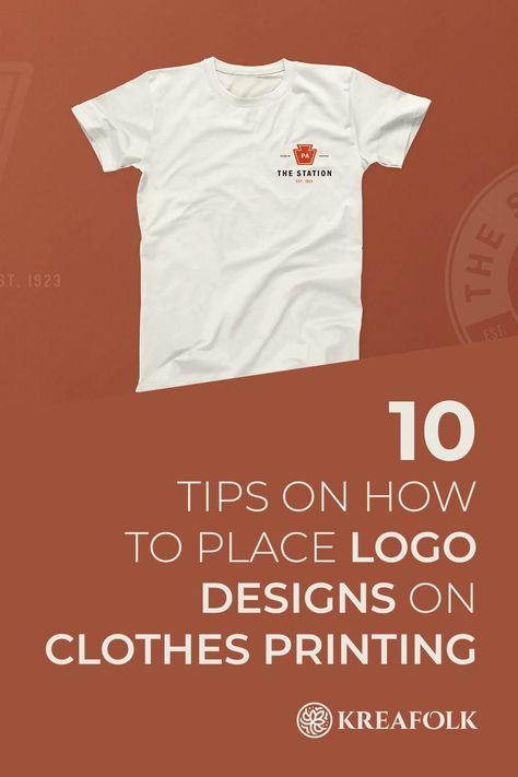 One of the so many intentions of a logo design is to be used for marketing. Here are some easy tips for placing logo designs on clothes printing! Tshirt Logo Placement, Logo Shirt Ideas, Clothing Brand Logo Ideas, Tshirt Branding, Place Logo, Branding Mood Board Inspiration, Clothes Printing, T Shirt Logo Design, Clothing Tips