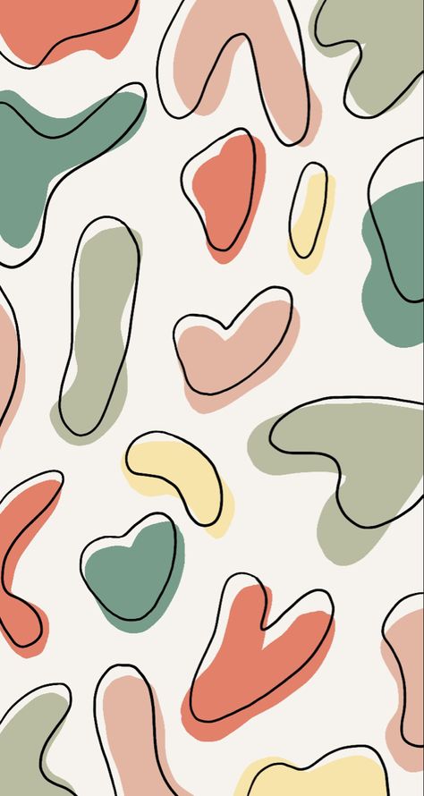 Abstract Colorful Pattern, Cute Art Patterns, Cute Patterned Wallpaper, Simple Aesthetic Patterns, Pastel Prints Pattern, Geometric Boho Pattern, Background Ideas For Drawings Patterns, Simple Art Patterns, Cute Painting Patterns