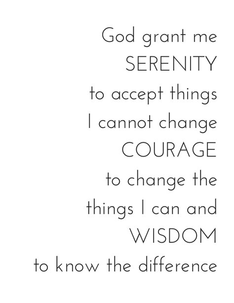 Serenity Prayer Printable, Al Anon, Serenity Prayer, Prayer Quotes, Spiritual Quotes, Words Quotes, Favorite Quotes, Wise Words, Quotes To Live By