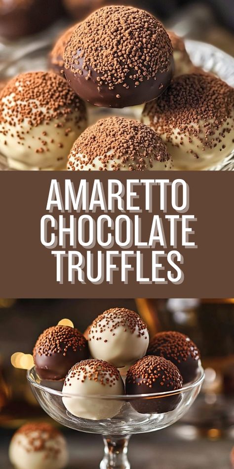 Chocolatier Recipes, Homemade Amaretto, Baileys Dessert, Truffle Recipe Easy, Chocolate Truffles Recipe, Cheesecake Truffles, Homemade Chocolate Truffles, Easy Truffles, Homemade Truffles