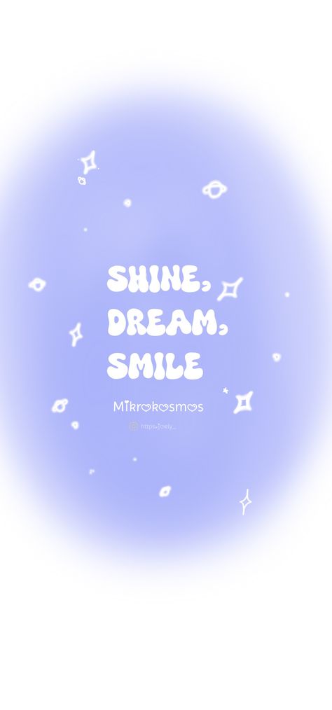 Fondo de pantalla, Wallpaper morado con blanco de BTS, de la canción Mikrokosmos con la frase Shine, Dream, Smile Blue Anime Aesthetic, Bts Mikrokosmos, Notion Pics, Inspo Drawings, Bangtan Wallpaper, Bts Logo, Notion Ideas, Smile Wallpaper, Butterfly Shoes