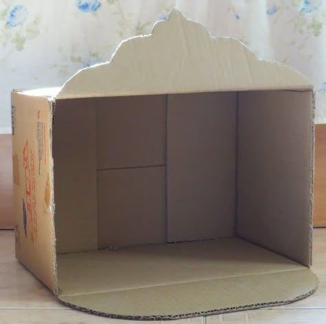 Diy Mandir, Cardboard Houses For Kids, Eco Friendly Ganpati Decoration, Carton Craft, Moldes Para Baby Shower, Shrines Box, Puja Decor, Dia De Los Muertos Decorations Ideas, Puja Mandir