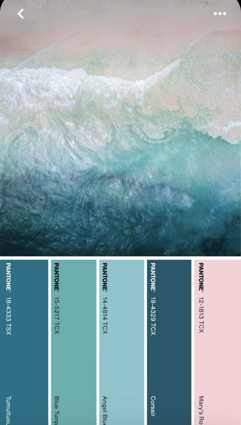 Sea Tones Palette, Blue Bathroom Palette, Ocean Paint Palette, Seaglass Colour Palette, Beach Bedroom Color Palettes, Teal Pantone Colour Palettes, Dolphin Color Palette, Blue Coastal Color Palette, Blue Color Palette Bathroom