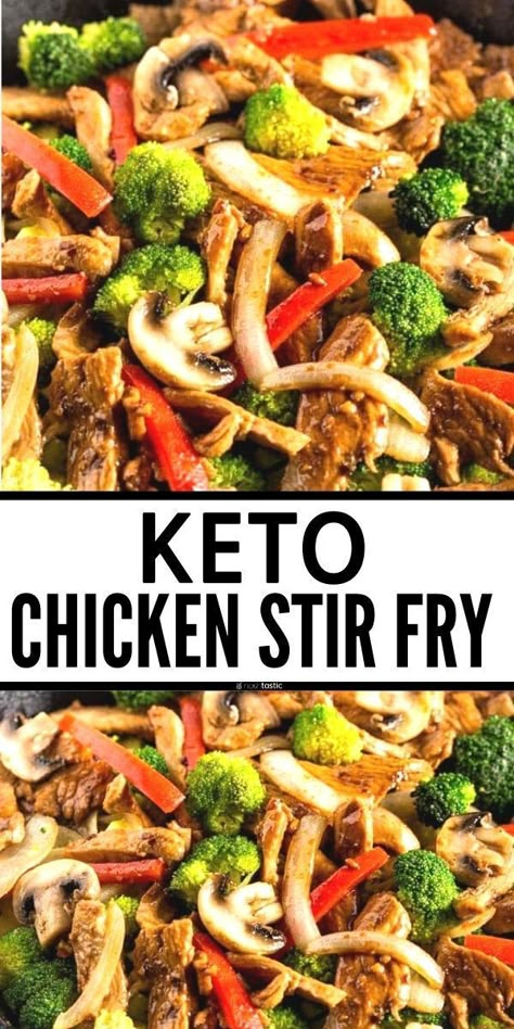 Keto Stir Fry, Healthy Low Carb Dinners, Eating Gluten Free, Low Carb Low Fat Recipes, Keto Chicken Recipes, Boiled Egg Diet Plan, Low Carb Sauces, Best Low Carb Recipes, Keto Vegan