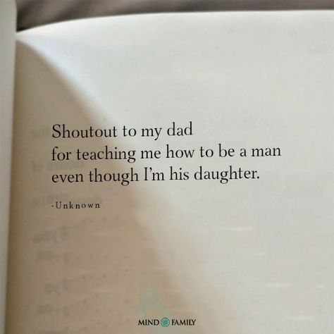 Thanks to my dad for raising me to be tough and fearless, even as his daughter. 💪👧 . . . . . . #mindfamily #parentingquotes #parentingtipsquotes #parentingguidequotes #parentinglovequotes Poem For Parents From Daughter, My Father's Daughter Quotes, Dads Quotes From Daughter, Quotes About Daddy And Daughter Relationship, Poems About Dads And Daughters, Poems About Divorced Parents, Quotes About Bad Dads, Fathers Daughter Quotes, Dad And Daughters Quotes