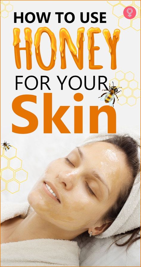 How To Use Honey For Your Skin: Many people use honey for glowing skin and maintaining a soft, hydrated, and plump look. In addition, the natural enzymes present in honey make it a crucial skin care ingredient. That is why you will also find honey in many skin care products. #honey #skincare #skincaretips How To Use Honey For Skin, Honey For Skin Skincare, Honey For Beauty, Uses Of Honey For Face, Honey Facial At Home, Using Honey On Face, Honey Remedies Skin, Honey Beauty Tips, How To Use Honey On Face