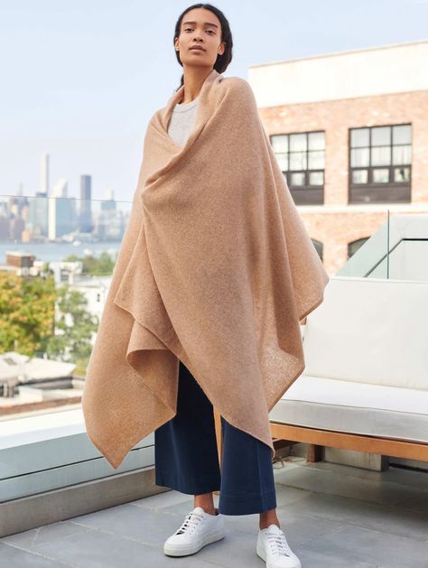 Cashmere Travel Wrap – White + Warren Beach Rhode Island, Style Influencers, Cashmere Travel Wrap, Evening Wrap, Evening Wraps, Travel Wrap, Travel Scarf, Denim Essentials, Cashmere Blanket