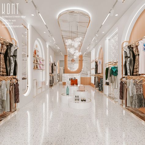 Luxury Boutique Interior, Fashion Boutique Interior, Fashion Shop Interior, Luxury Clothing Store, Fashion Store Design, Retail Store Interior Design, Clothing Store Interior, Clothing Store Design, Retail Interior Design