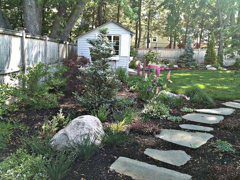 Transition Spaces – Terrascapes There Is Always A Way, Hearth Stone, Space Garden, Front Walkway, Landscape Designers, Perennial Border, Free Standing Wall, Story Structure, White Woman