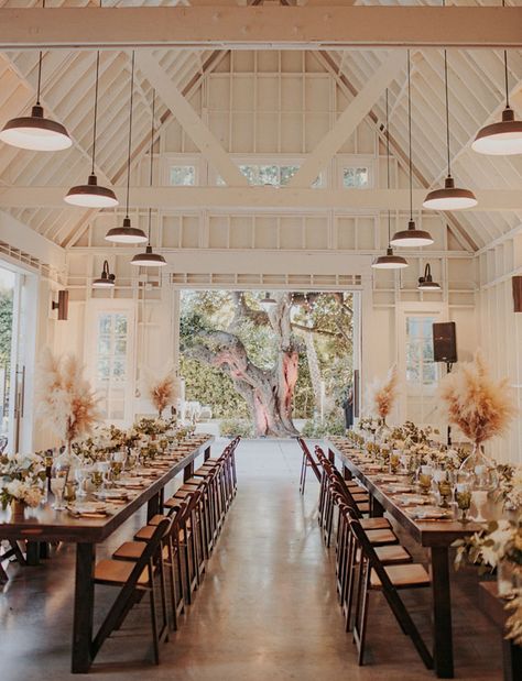 Modern Boho Wedding at Lombardi House: Nikki + Ryan | Green Wedding Shoes Wedding Blog | Wedding Trends for Stylish +  Creative Brides Lombardi House, Colonial Farmhouse, Modern Wedding Venue, Party Barn, Venue Decorations, Wedding Barn, Montana Wedding, Wedding Venue Decorations, Farmhouse Wedding