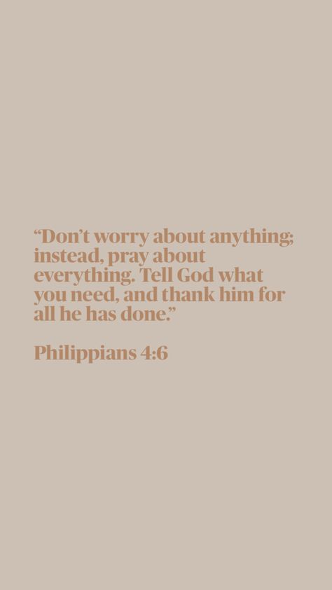 Philipians 4, Short Bible Quotes, Philippians 4 6, Philippians 4, Prayer Board, Bible Quotes, No Worries, Vision Board, Bible