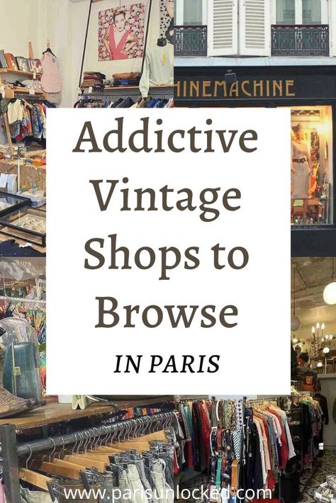 From designer-vintage #boutiques to flea markets, #Paris has a plethora of great spots for #vintage and #secondhand #shopping. 🛍️Here's the ultimate guide to where to start rummaging, whether you're after a #YSL jacket or a chunky necklace from the 1920s. #shopping #parisian #vintageshopping #vintagecool #french #shoppinginparis Ysl Jacket, What To Do In Paris, Shopping In Paris, Shop In Paris, Paris France Travel, Paris Metro, Trip To France, Paris Travel Guide, Paris Vacation