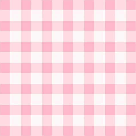 Vector cute pink plaid print plaid print... | Premium Vector #Freepik #vector Pink Aesthetic Square, Pink Checkered Background, Pink Checkered, Checker Background, Pink Plaid, Food Drawing, White Plaid, Iconic Photos, Checkered Pattern