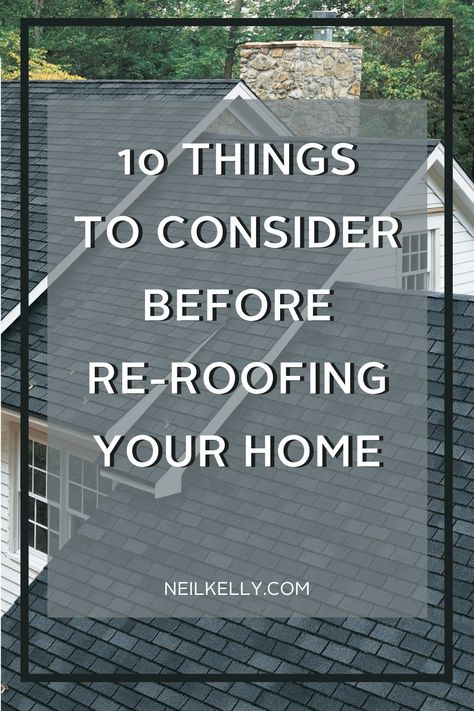 We asked Matt Metz, Home Improvement General Manager, to identify the 10 most important things to consider before reroofing a house. Here’s what he told us: New Roofing Ideas, Roof Renovation, Big Home, Custom Home Building, Renovation Tips, Concrete House, New Roof, General Manager, Big Houses