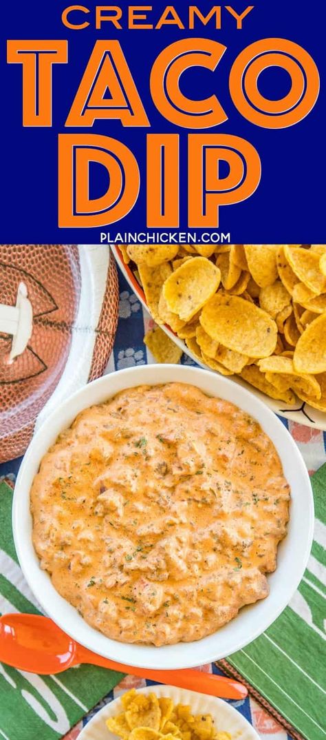 Fritos Scoops Dip, Best Dip For Fritos, Triple Crockpot, Creamy Taco Dip, Easy Mexican Dip, Mexican Potluck, Appetizers Mexican, Taco Dip With Meat, Best Taco Dip Recipe