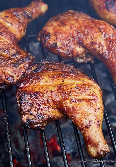 Grill Chicken Thighs, Grilled Chicken Leg Quarters, Chicken Leg Quarter Recipes, Chicken Breast Instant Pot, Grilled Chicken Legs, Chicken Breast Crockpot, Bbq Chicken Legs, Chicken Breast Crockpot Recipes, Leg Quarters