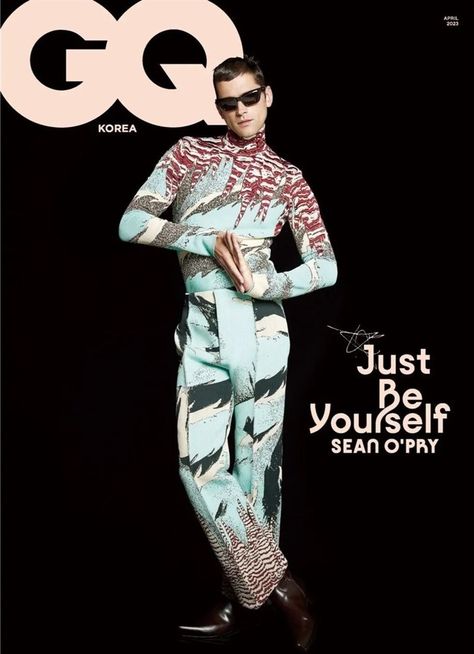 Lee So Yeon, Sean Opry, Gq Magazine Covers, Male Editorial, Sean O'pry, Gq Korea, Gucci Spring, Fun Makeup, Mens Editorial