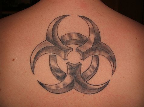 Biohazard- my future tattoo Biohazard Tattoo, Alternate Dimension, Biohazard Symbol, Irish Tattoos, Wicked Tattoos, Awesome Tattoo, My One And Only, Branding Tools, Band Tattoo