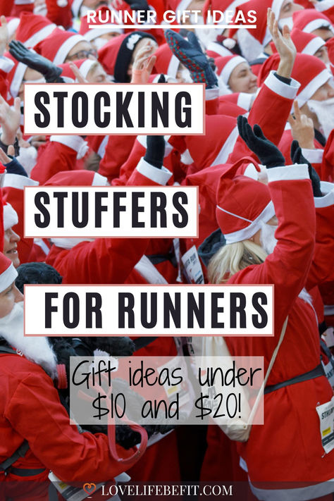 Stocking stuffers for runners under $20 and even under $10! Gifts for runners ideas for women and men. Find gifts for runners ideas friends and loved ones. Runners Gift Basket, Runner Christmas Gifts, Gifts For Marathon Runners, Running Gadgets, Running Plan, Gift Baskets For Women, Stocking Stuffers For Men, Clever Gift, Running Gifts