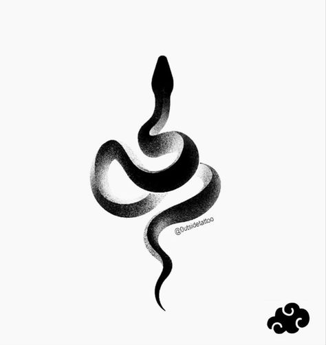 Tattoo Serpent Minimaliste, Kundalini Tattoo Symbols, Snake Simple Tattoo, Snake Small Tattoo, Kingsnake Tattoo, Snake Circle Tattoo, Snake Shedding Tattoo, Infinity Snake Tattoo, Snake Calligraphy