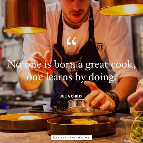 It's never too late to learn something new. Cooking Passion Quotes, Chef Motivation Quotes, Learning Cooking Aesthetic, Female Chef Aesthetic, Cooking Chef Aesthetic, Culinary Aesthetic, Culinary Quotes, Chef Aesthetic, Culinary Terms