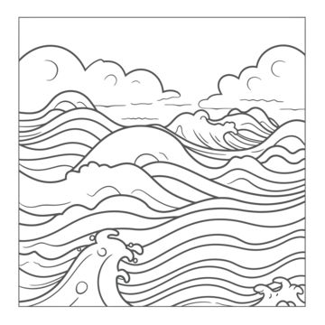 ocean drawing,wing drawing,wave drawing,ring drawing,ocean wave drawing,color drawing,waves drawing,simple waves drawing,simple waves outline,simple waves sketch,simple waves coloring page,simple waves outline art,simple waves coloring book,simple waves black and white,simple waves line art,outline,sketch,line drawing,line art,coloring page,outline art,children s coloring page,thick lines,coloring book,black and white,rectangle,art,pattern,slope,drawing,design,circle,landscape,symmetry Waves Crashing On Rocks Drawing, Landscape Outline Drawing, Sea Line Drawing, Wave Drawing Simple, Simple Ocean Drawing, Ocean Drawing Simple, Wave Drawings, Wave Sketch, Ocean Line Art