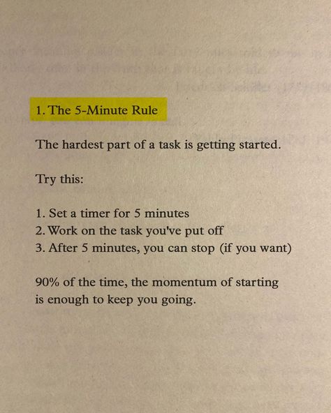 Procrastination Motivation, Overcome Procrastination, Self Help Skills, Money Notes, Get My Life Together, Get Things Done, Positive Self Affirmations, Reminder Quotes, Self Love Quotes