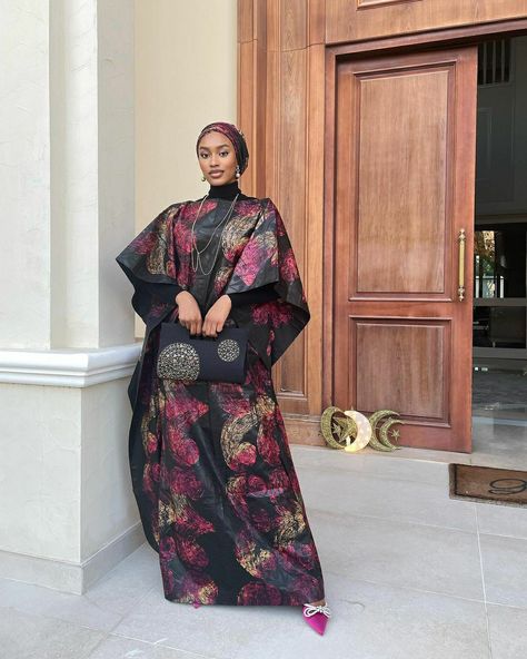 Fulani Ankara Styles, Long African Dresses Church, African Modest Dresses, Atampa Styles Gown, Arewa Ankara Gown Styles, Atampa Styles, Ankara Kaftan, Miss Nigeria, Boubou Styles For Women