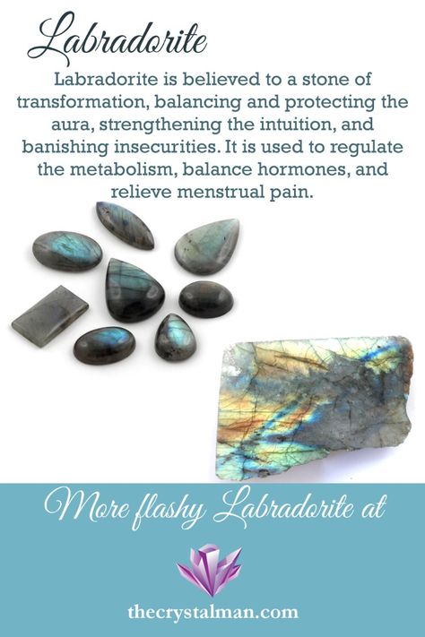 One of our most popular stones, Labradorite flashes with rainbow colours when held in the light. It is believed to be a stone of transformation, protection, intuition, and confidence. Check some out today! Laborite Stone Meaning, Laboradite Stone Meaning, Laborite Stone, Labradorite Meaning, Animals Quotes, Wholesale Crystals, Crystal Power, Crystal Guide, Crystals Healing Properties