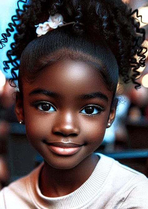 Black Children, Glam Makeup, Black Kids, Makeup Looks, Makeup, Black, Make Up Looks, Make Up