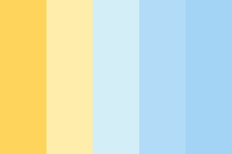 Disneyland Color Palette, Disney Color Palette Character Design, Cinderella Color Palette, Boba Challenge, Blue Yellow Color Palette, Color Combos For Bracelets, Disney Color Palette, Bracelet Color Ideas, Beach Color Palette