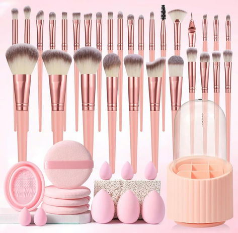 Comprehensive Set: This makeup tool set includes a makeup brush, sponge, puff, brush cleaning bowl, and storage box for all your makeup application needs. Professional Quality: Crafted with premium materials, these tools offer a luxurious and professional experience for makeup enthusiasts. Versatile Application: The brush set allows for precise and flawless makeup application, while the sponge and puff provide seamless blending. Bowl Storage, Box Beauty, Flawless Makeup Application, Brush Cleaning, Makeup Tool, Makeup Application, Flawless Makeup, Laundry Detergent, Makeup Brush